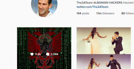 Albanski hakeri upali u profil Novaka Đokovića