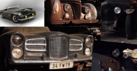 50 godina su "kupili prašinu": Skrivena kolekcija skupocjenih klasičnih automobila (FOTO & VIDEO)