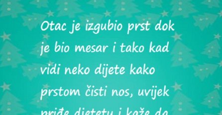 Izgubio prst i sad prepada djecu time! Evo šta im kaže!