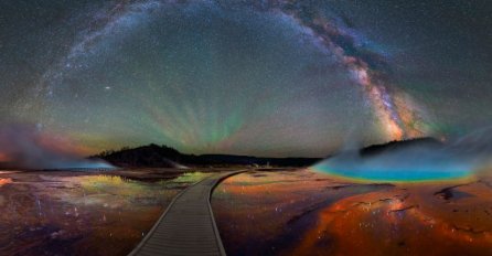 Čarobni prizori Mliječnog puta iznad Yellowstonea ostavljaju bez daha