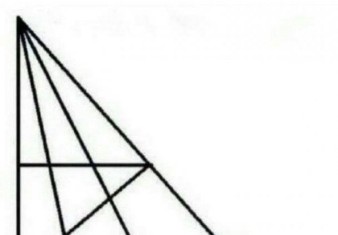 Dobro pogledajte ovu sliku: Ako uspijete pronaći više od 18 trouglova, vi ste natprosječno inteligentni!