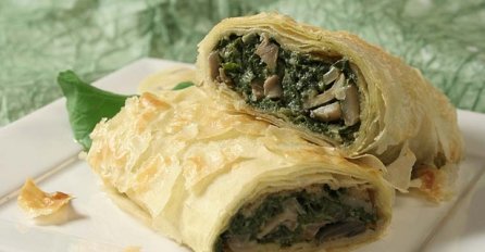 NEOBIČNO I UKUSNO: Savijača sa šampinjonima i koprivom