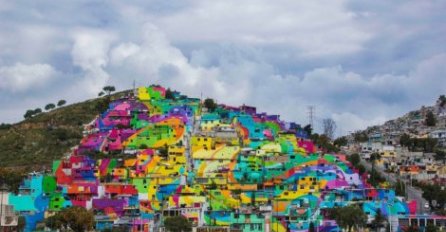 SVAKA ČAST Cijelo selo pretvorili u džinovski mural 