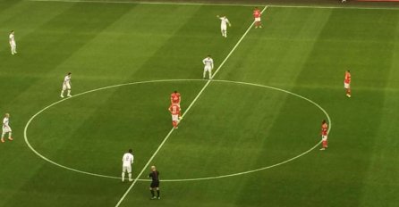 Drugo poluvrijeme: Standard 2 - 1 Željezničar