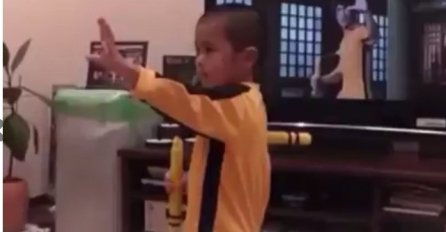 NEVJEROVATNO:  Da li je ovo možda novi Bruce Lee? 