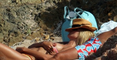 Paparaco fotografije Heidi Klum sa plaže