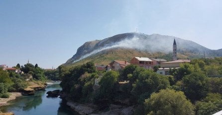 Mostar: Od jutros gori Hum