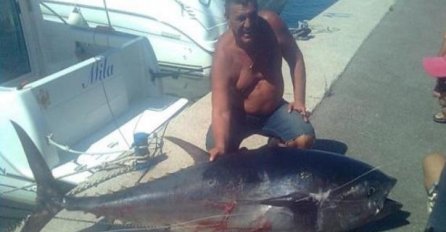 Ulovio tunu tešku 133 kilograma