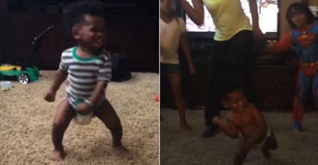 (VIDEO) Pustili su njegovu omiljenu pjesmu, a ples ovog dječaka je oduševio mnoge!