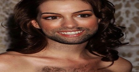 Poznate ljepotice s brkovima i bradom