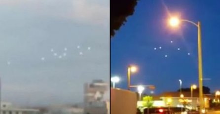 Iznad dva grada na dva kontinenta snimljena ista čudna svjetla na nebu