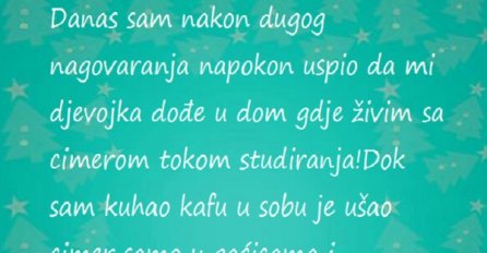 Ovako sam pred djevojkom ispao perverzan zahvaljujući cimeru