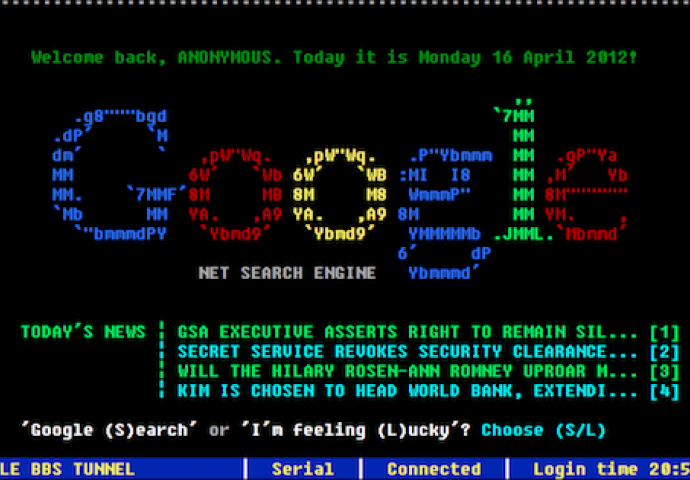 Retro Google će vas vratiti u 1980-e!