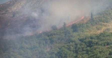 Lokalizovan požar na brdu Hum iznad Mostara