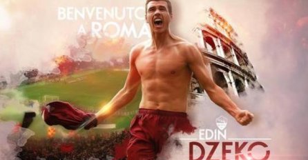 Nije ni stigao, a već ga opjevali: Džeko već ima svoju pjesmu u Rimu