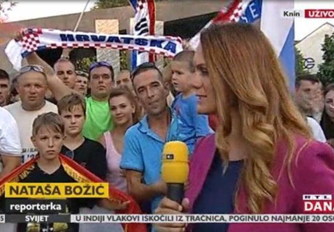 (VIDEO) Okupljeni su uzvikivali 'ZA DOM SPREMNI', a onda im je ova hrvatska novinarka očitala lekciju!