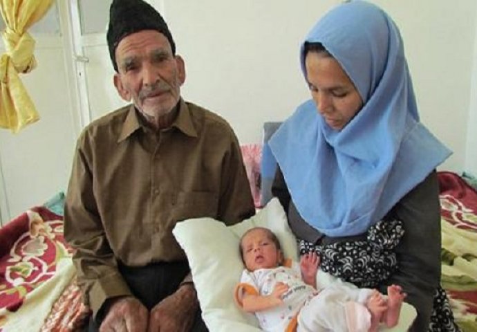Žena mu po godinama može biti unuka: On je u 83 - oj godini postao otac i ima dobar razlog za to!