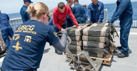 Obalna straža "ulovila" na moru 32 tone kokaina i dvije tone heroina!