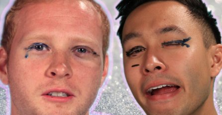 URNEBESNO: Kako to izgleda kada se muškarci šminkaju? (VIDEO) 