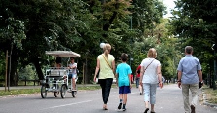 Ugodno predvečerje u Vilsonovom šetalištu