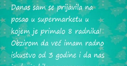 Ima li većeg baksuza od mene? Evo kako nisam dobila posao!