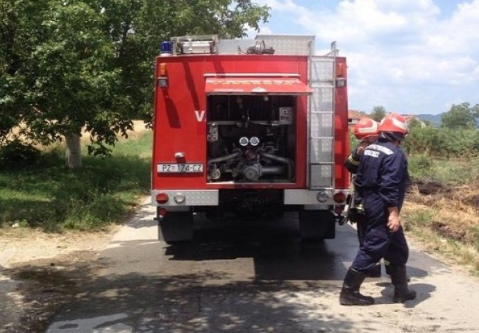 Izgorjelo je 34 dunuma niskog rastinja i voćnjaka