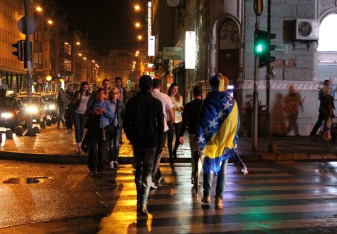 (VIDEO+FOTO) Zaslužena pobjeda proslavljena na ulicama Sarajeva