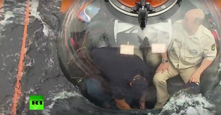 Vladimir Putin na dnu Crnog mora (VIDEO)