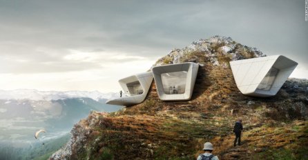 Zavirite u hotel uklesan u planinu!