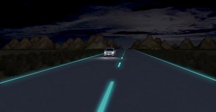 Evo olakšanja za sve vozače - Ceste koje svijetle u mraku!
