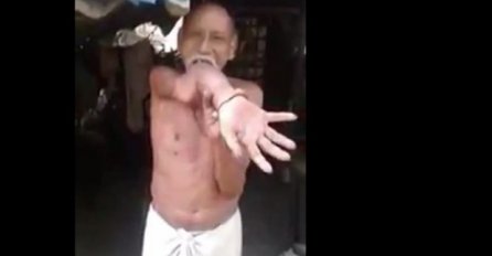 Kad budete vidjeli šta ovaj deda može da radi sa svojom rukom, neće vam biti dobro