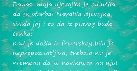 Moja djevojka je plavuša i odlučila se ofarbati, evo šta se desilo!