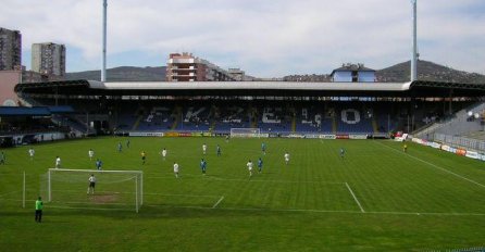Sporan transparent na tribini stadiona Grbavica!