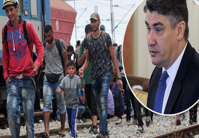 ZORAN MILANOVIĆ O IMIGRANTIMA: "To su ljudi a ne vreće kupusa, nećemo ih valjda dočekati pendrecima?"