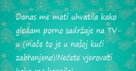 Uhvatila ga mati kako gleda porno sadržaj, kako ga je kaznila neće mu više nikad pasti na um!