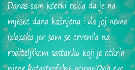 Kada tinejdžera stavite u kaznu, to izgleda ovako!