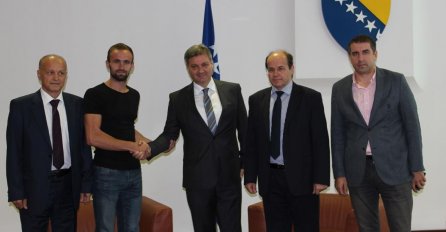 Denis Zvizdić primio Amela Tuku: Postoji volja da se promijeni stanje u sportu u BiH