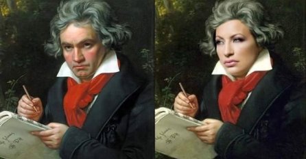 "Betoven našeg doba": Poznata folk pjevačica kao Betoven! (FOTO) 