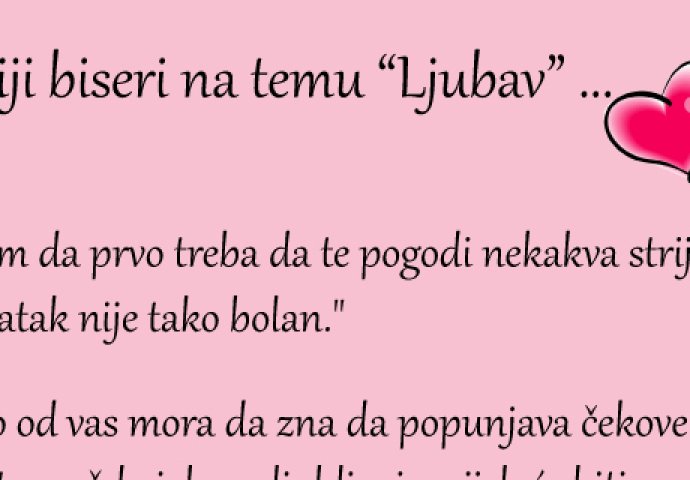 Šta djeca kažu: Šta je to  ljubav?