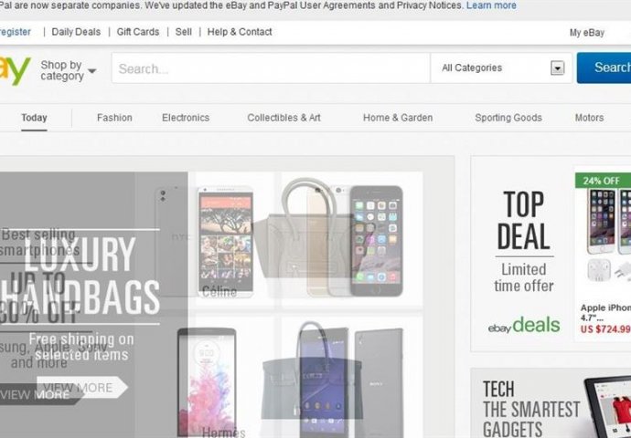 eBay slavi dvadeset godina: Od topljenog sira do jahte