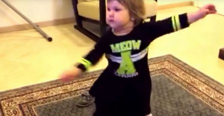 Mala Asja osvojila internet svojim plesnim pokretima! (VIDEO)