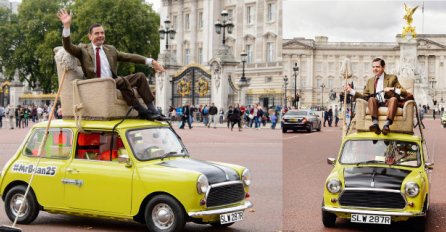 Mr. Bean se iznenada provozao Londonom (FOTO & VIDEO)
