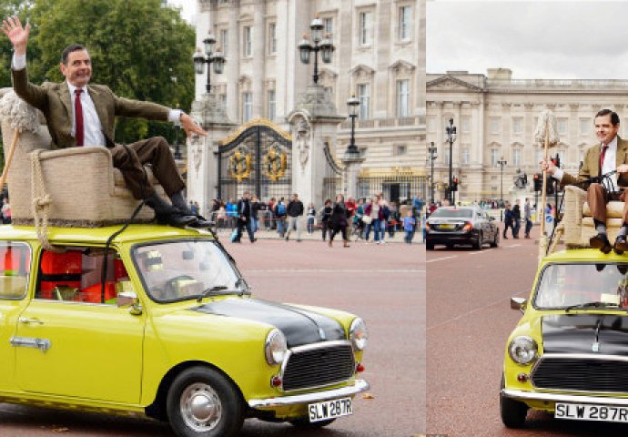 Mr. Bean se iznenada provozao Londonom (FOTO & VIDEO)