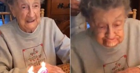 (VIDEO) UPS, baka 'izgubila' zube kada je htjela ugasiti svijeće na rođendanskoj torti!