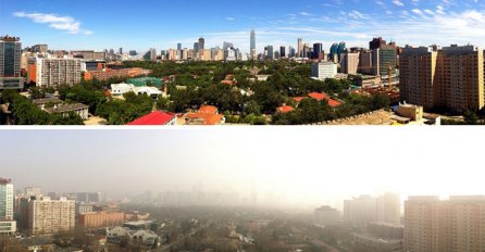 Plavo nebo u Pekingu nakon zabrane kretanja 2.5 miliona vozila