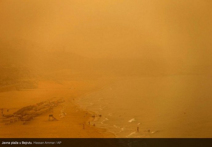 Bliski istok pogodila velika pješčana oluja! Prizor će vas ostaviti bez daha (FOTO)