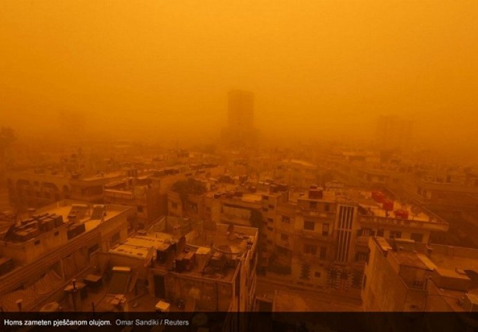 Bliski istok pogodila velika pješčana oluja! Prizor će vas ostaviti bez daha (FOTO)