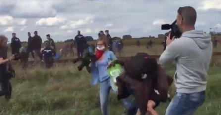 Snimateljica koja je udarala izbjeglice i podmetnula nogu majci s djetetom, dobila zasluženu kaznu