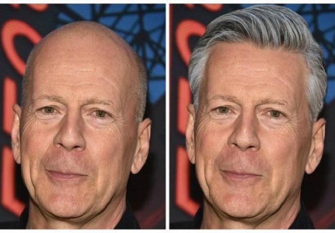 Kako bi ćelave hollywoodske  zvijezde izgledale sa kosom?