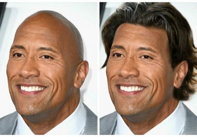 Kako bi ćelave hollywoodske  zvijezde izgledale sa kosom?